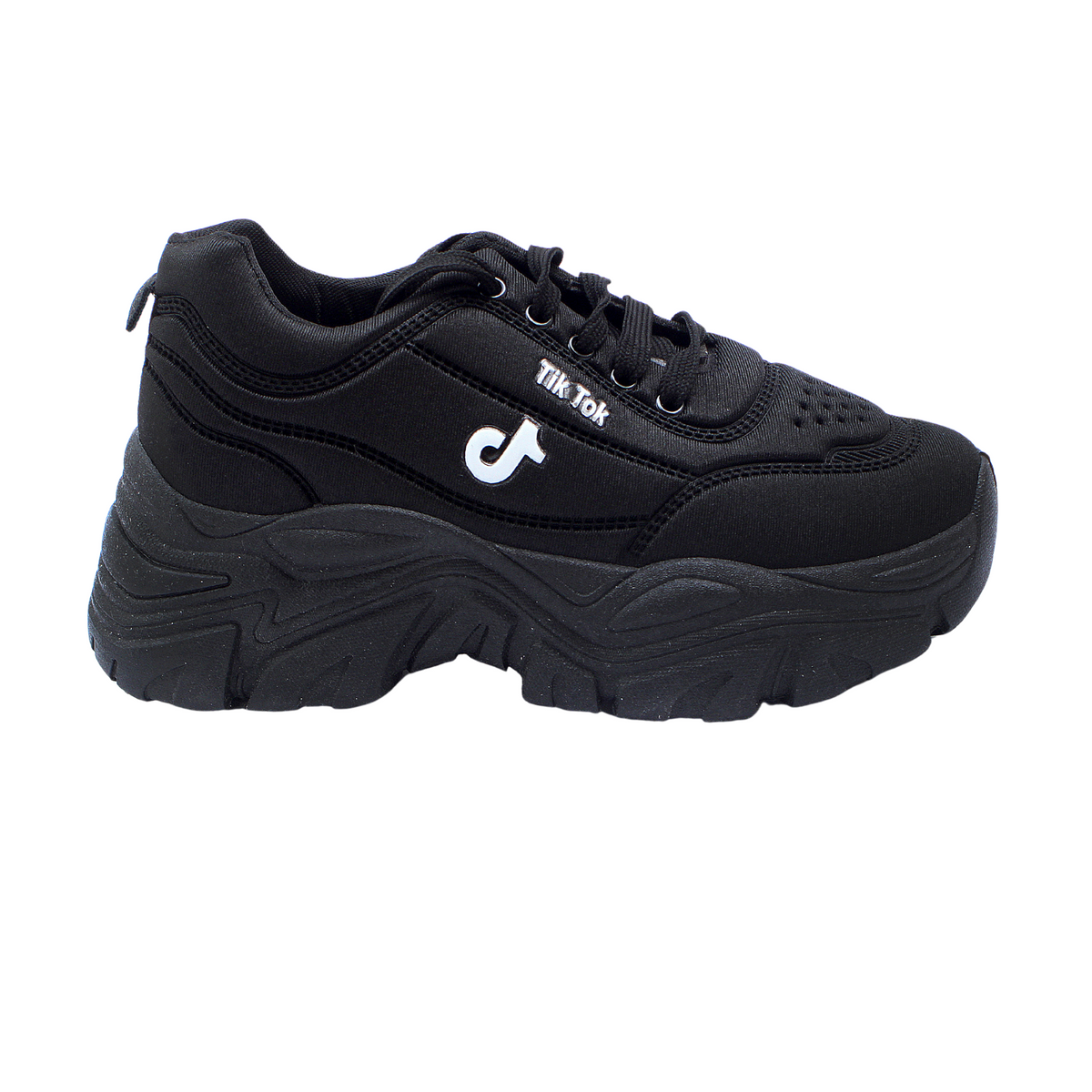 Black Joggers Shoes For Girls High Sole Black Joggers For Girls