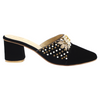 COAT SHOE. BLACK