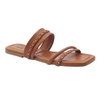 LADIES SLIPPER TAN