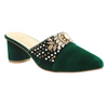 COAT SHOE. GREEN