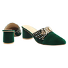 COAT SHOE. GREEN