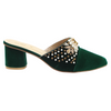 COAT SHOE. GREEN