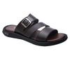MEN SLIPPERD.BROWN