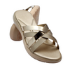 LADIES SLIPPER GOLDEN