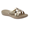 LADIES SLIPPER GOLDEN