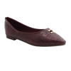 PUMPS. MAROON