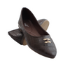 PUMPS. BROWN