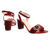 SANDAL. MAROON