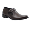 LEATHER LONG GAM BROWN