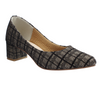 COAT SHOE. BLACK/GOLD
