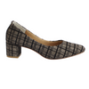 COAT SHOE. BLACK/GOLD